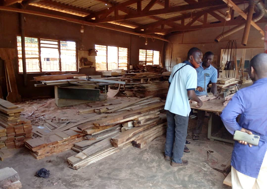 Menuiserie partenariats centre Abomey